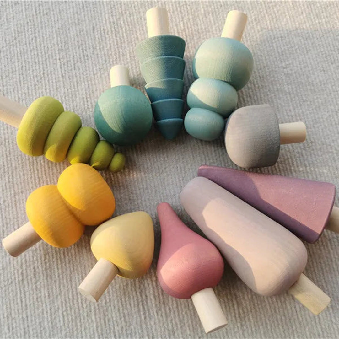 Montessori Forest & Village Wooden Set