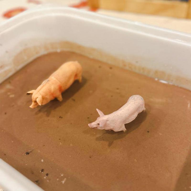 Miniature Animal Set for Sensory Play - Farm