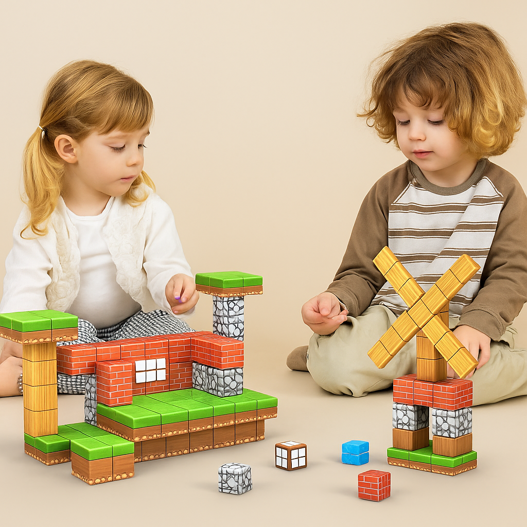 MagConstruct 100 – Creative Magnetic Blocks Set