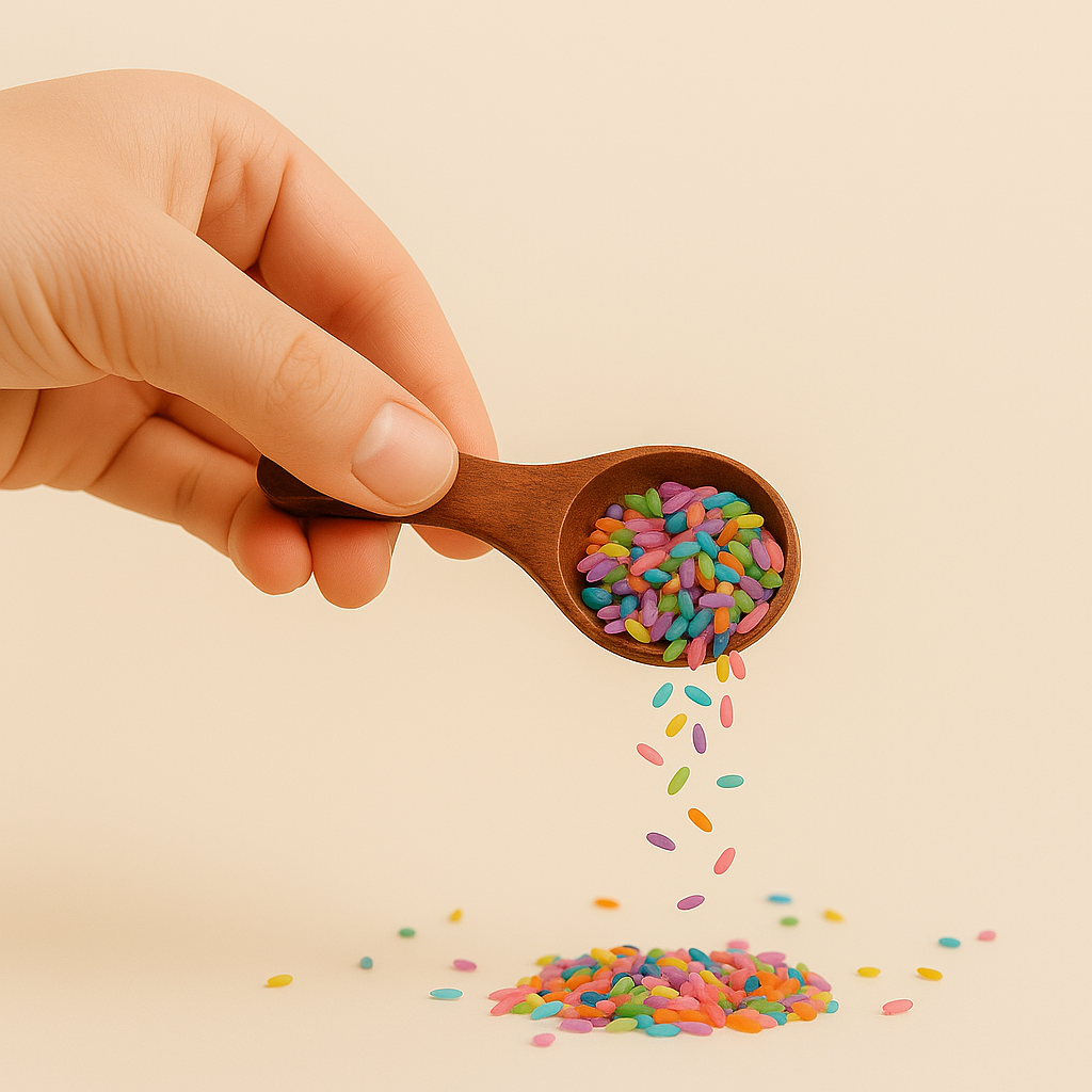 Wooden Scoop Sensory Tools - Montessori Sensory Play