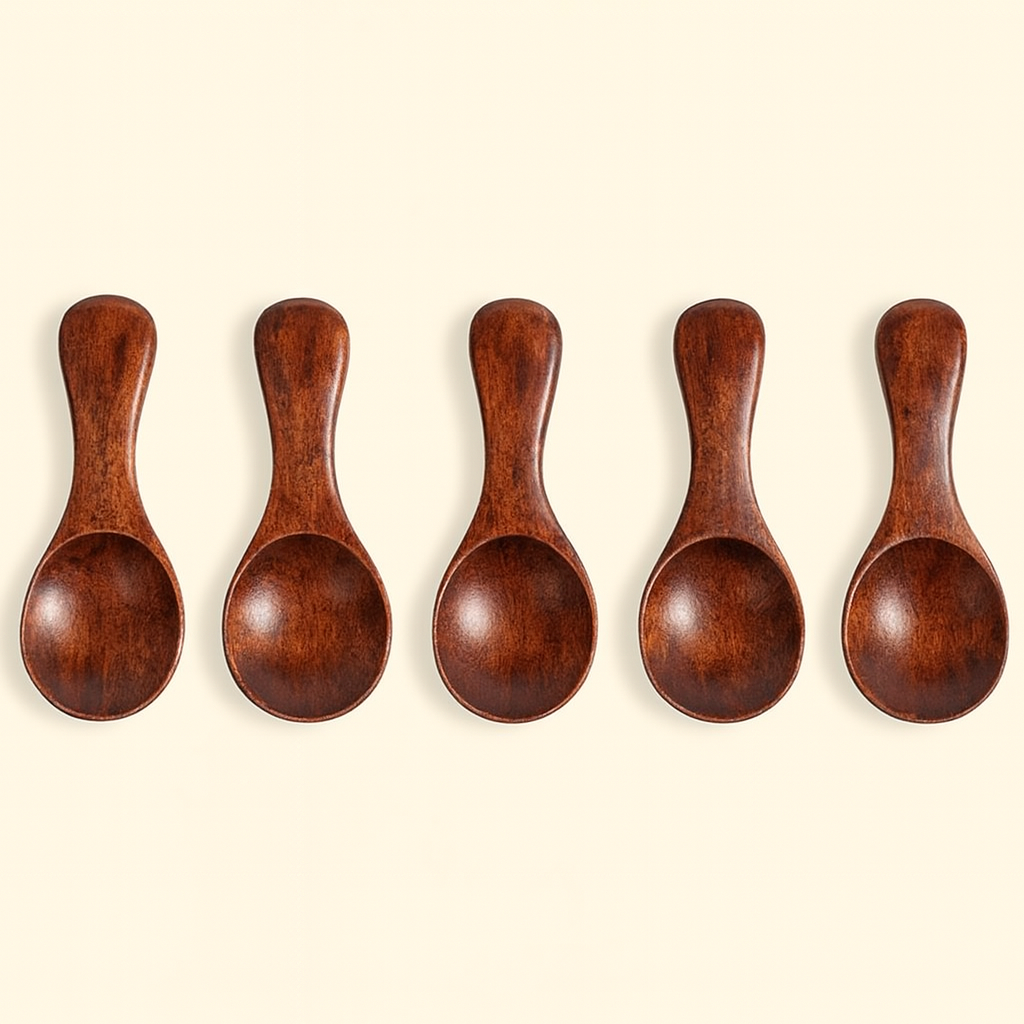 Wooden Scoop Sensory Tools - Montessori Sensory Play