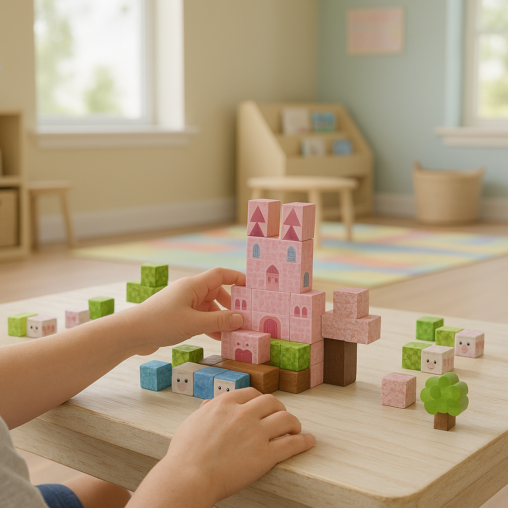 Magnetic Building Blocks – Montessori STEM Set