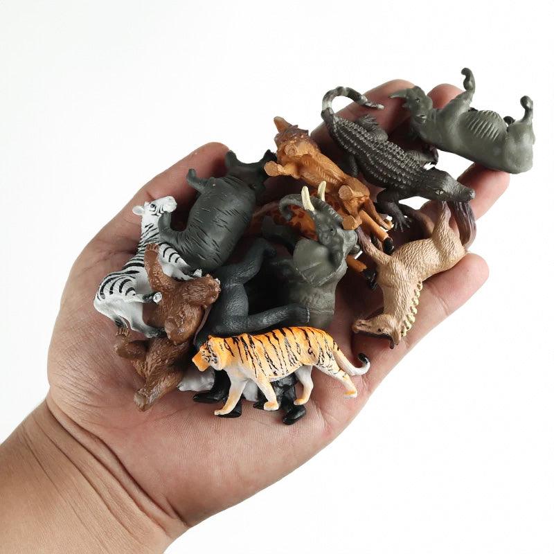 Miniature Animal Set for Sensory Play - Safari