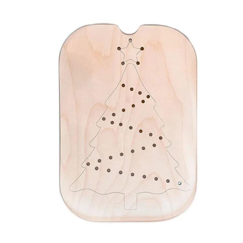 Montessori Wooden Insert For Sensory Tray Board