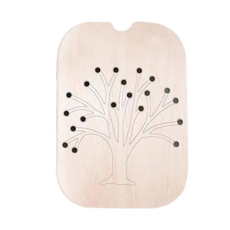 Montessori Wooden Insert For Sensory Tray Board