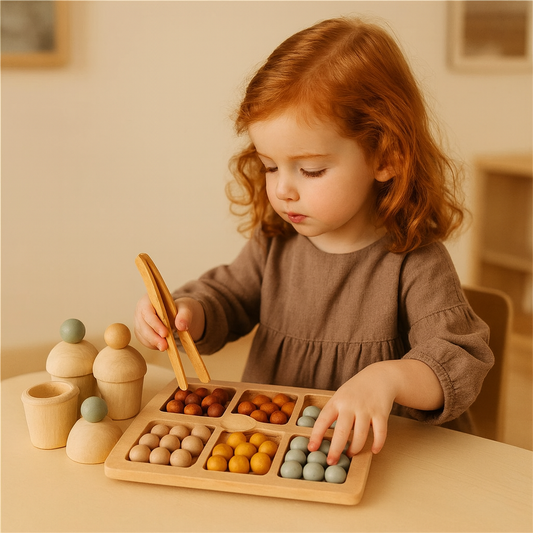Montessori Counting & Sorting Play Set