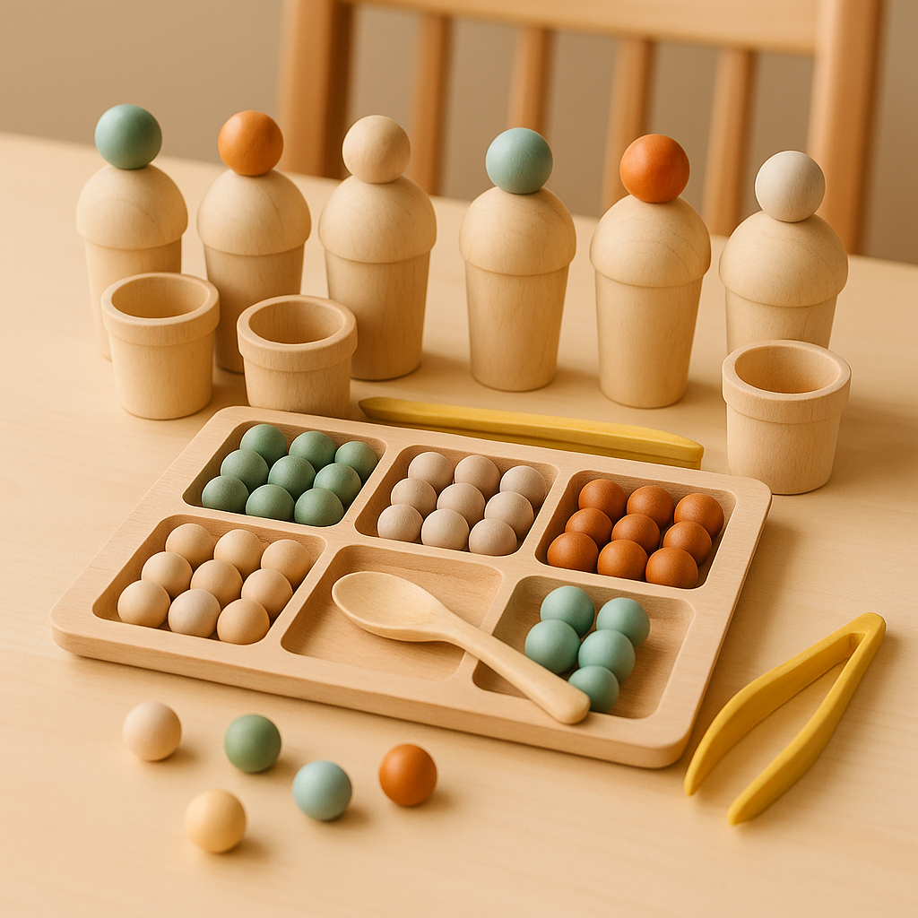 Montessori Counting & Sorting Play Set