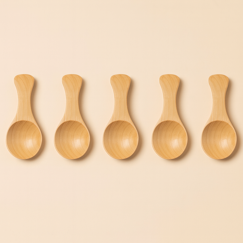Wooden Scoop Sensory Tools -  Montessori Sensory Play