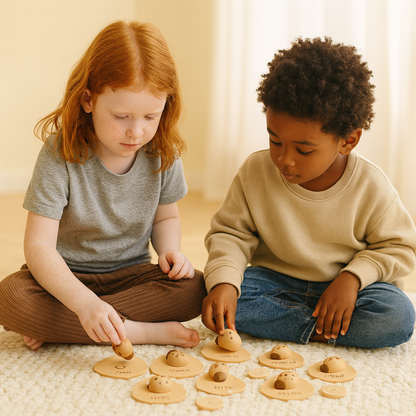 Montessori Sensory Sorting Trays