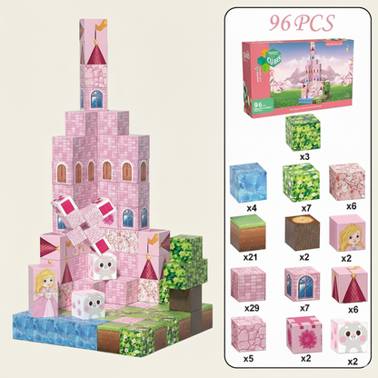 Magnetic Building Blocks – Montessori STEM Set